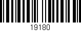 Código de barras (EAN, GTIN, SKU, ISBN): '19180'