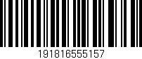 Código de barras (EAN, GTIN, SKU, ISBN): '191816555157'