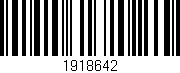 Código de barras (EAN, GTIN, SKU, ISBN): '1918642'