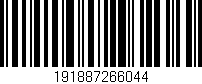 Código de barras (EAN, GTIN, SKU, ISBN): '191887266044'
