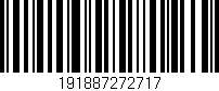 Código de barras (EAN, GTIN, SKU, ISBN): '191887272717'