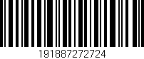 Código de barras (EAN, GTIN, SKU, ISBN): '191887272724'