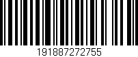 Código de barras (EAN, GTIN, SKU, ISBN): '191887272755'