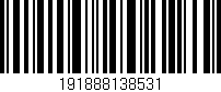 Código de barras (EAN, GTIN, SKU, ISBN): '191888138531'