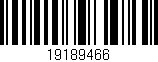 Código de barras (EAN, GTIN, SKU, ISBN): '19189466'