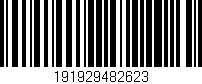Código de barras (EAN, GTIN, SKU, ISBN): '191929482623'