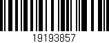 Código de barras (EAN, GTIN, SKU, ISBN): '19193857'