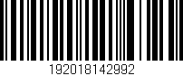 Código de barras (EAN, GTIN, SKU, ISBN): '192018142992'