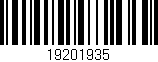Código de barras (EAN, GTIN, SKU, ISBN): '19201935'
