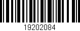 Código de barras (EAN, GTIN, SKU, ISBN): '19202084'