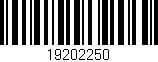 Código de barras (EAN, GTIN, SKU, ISBN): '19202250'