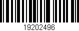 Código de barras (EAN, GTIN, SKU, ISBN): '19202496'