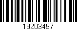 Código de barras (EAN, GTIN, SKU, ISBN): '19203497'