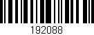 Código de barras (EAN, GTIN, SKU, ISBN): '192088'