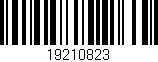 Código de barras (EAN, GTIN, SKU, ISBN): '19210823'