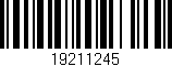 Código de barras (EAN, GTIN, SKU, ISBN): '19211245'