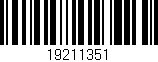 Código de barras (EAN, GTIN, SKU, ISBN): '19211351'