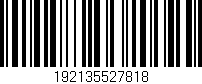 Código de barras (EAN, GTIN, SKU, ISBN): '192135527818'