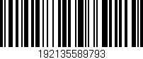 Código de barras (EAN, GTIN, SKU, ISBN): '192135589793'
