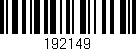 Código de barras (EAN, GTIN, SKU, ISBN): '192149'