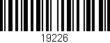 Código de barras (EAN, GTIN, SKU, ISBN): '19226'