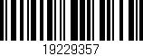 Código de barras (EAN, GTIN, SKU, ISBN): '19229357'