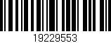 Código de barras (EAN, GTIN, SKU, ISBN): '19229553'