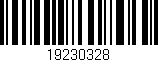 Código de barras (EAN, GTIN, SKU, ISBN): '19230328'