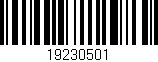 Código de barras (EAN, GTIN, SKU, ISBN): '19230501'
