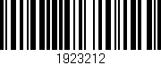 Código de barras (EAN, GTIN, SKU, ISBN): '1923212'