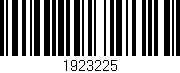 Código de barras (EAN, GTIN, SKU, ISBN): '1923225'