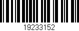 Código de barras (EAN, GTIN, SKU, ISBN): '19233152'