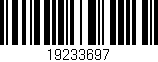 Código de barras (EAN, GTIN, SKU, ISBN): '19233697'