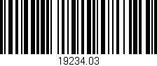 Código de barras (EAN, GTIN, SKU, ISBN): '19234.03'