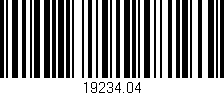 Código de barras (EAN, GTIN, SKU, ISBN): '19234.04'