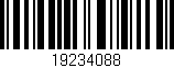 Código de barras (EAN, GTIN, SKU, ISBN): '19234088'