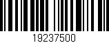 Código de barras (EAN, GTIN, SKU, ISBN): '19237500'