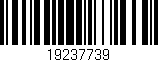 Código de barras (EAN, GTIN, SKU, ISBN): '19237739'