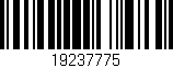 Código de barras (EAN, GTIN, SKU, ISBN): '19237775'