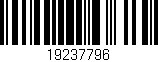 Código de barras (EAN, GTIN, SKU, ISBN): '19237796'