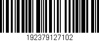 Código de barras (EAN, GTIN, SKU, ISBN): '192379127102'