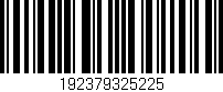 Código de barras (EAN, GTIN, SKU, ISBN): '192379325225'