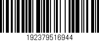 Código de barras (EAN, GTIN, SKU, ISBN): '192379516944'