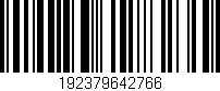 Código de barras (EAN, GTIN, SKU, ISBN): '192379642766'