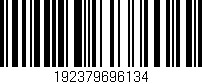 Código de barras (EAN, GTIN, SKU, ISBN): '192379696134'