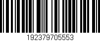 Código de barras (EAN, GTIN, SKU, ISBN): '192379705553'