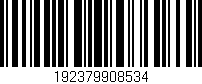 Código de barras (EAN, GTIN, SKU, ISBN): '192379908534'