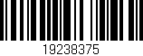 Código de barras (EAN, GTIN, SKU, ISBN): '19238375'