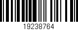 Código de barras (EAN, GTIN, SKU, ISBN): '19238764'