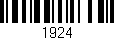Código de barras (EAN, GTIN, SKU, ISBN): '1924'